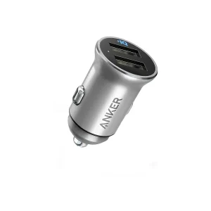 شارژر فندکی 24 وات انکر مدل Anker PowerDrive 2 Alloy A2727