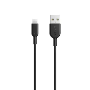کابل USB-A به Lightning انکر 60W مدل Anker A8432 طول 0.9 متر