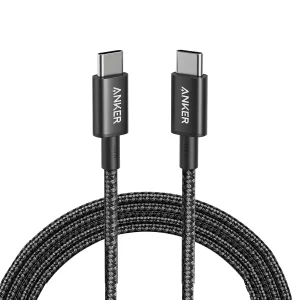 کابل USB-C به USB-C انکر 100W مدل Anker A8756 طول 0.9 متر