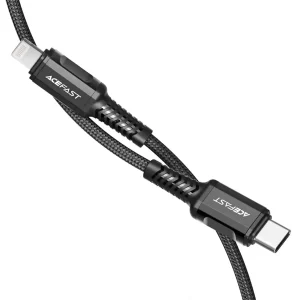کابل USB-C به Lightning ایس فست 30W مدل ACEFAST C1-01 طول 1.2 متر