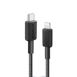 کابل USB-C به Lightning انکر مدل Anker A81B5 طول 0.9 متر