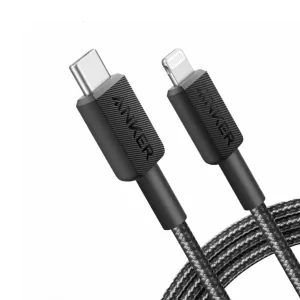 کابل USB-C به Lightning انکر مدل Anker A81B6 طول 1.8 متر